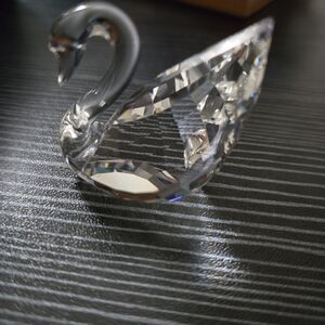 Swarovaki Crystal Swan